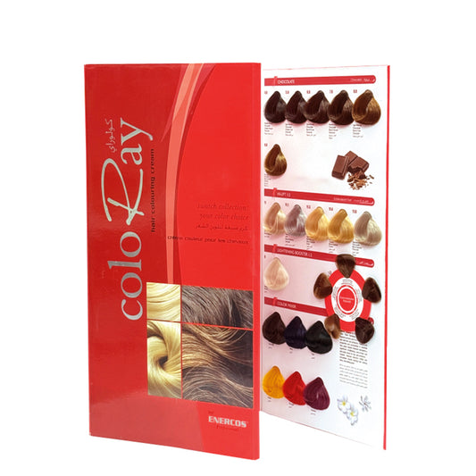 ColoRay Hair Colour Chart
